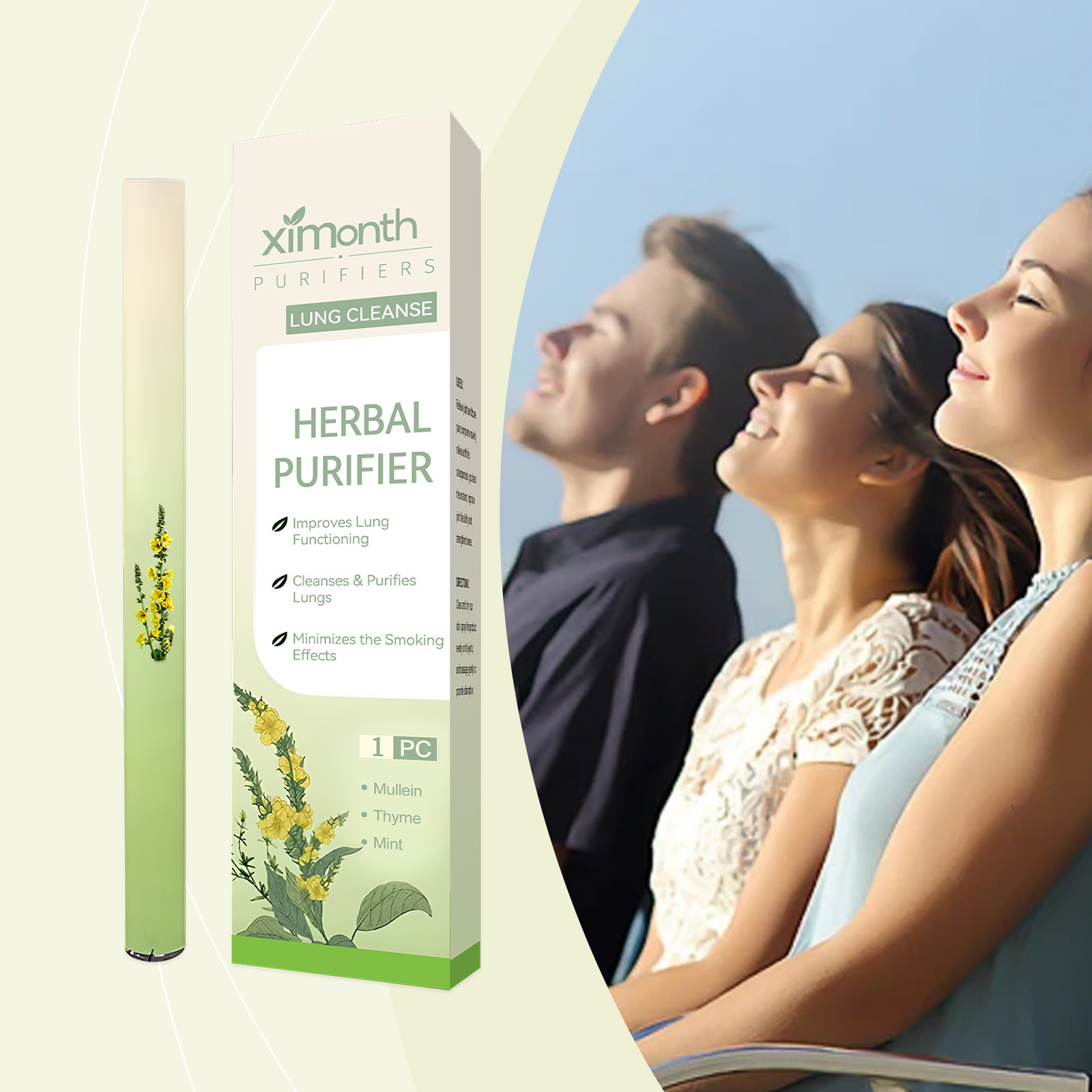 Natural Herbal Breathing Stick - Herbal Wellness For You review and price