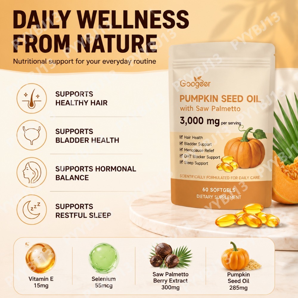 Googeer Pumpkin Seed Oil Softg - Herbal Wellness For You review and price