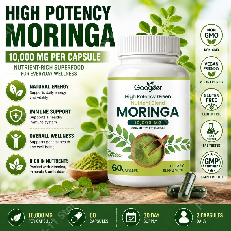 Premium Moringa Supplement wit - Herbal Wellness Formula review and price