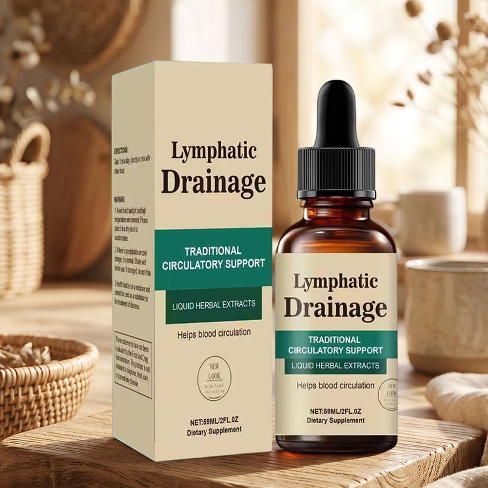 Lymph Support Drops Herbal Liq - Herbal Wellness Formula review and price