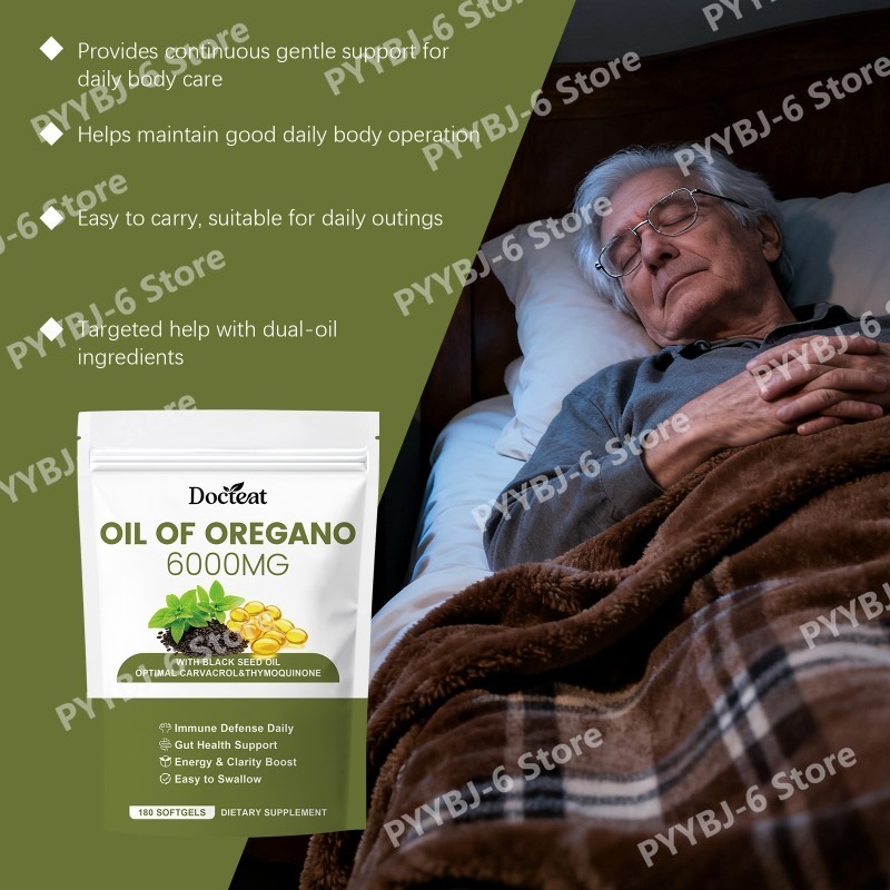 Oregano Oil Softgels with Blac - Herbal Wellness Formula review and price