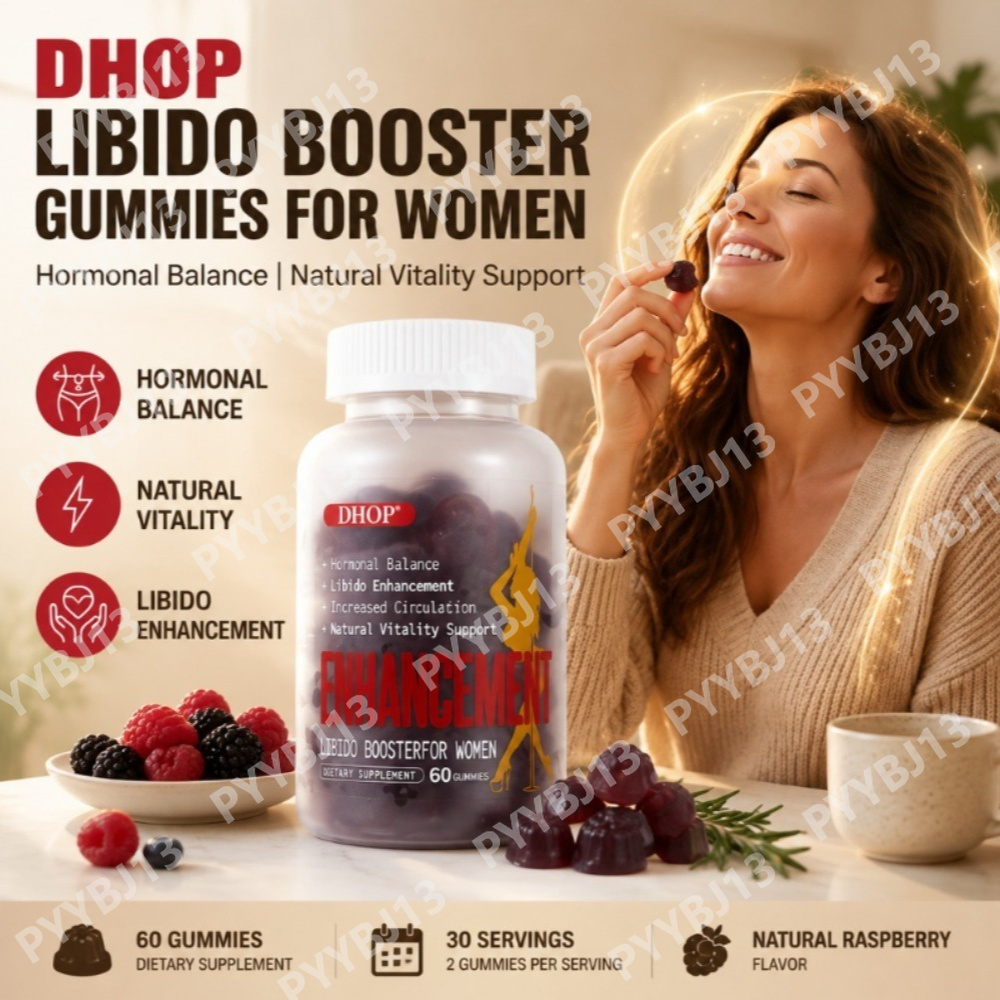 DHOP Maca Ashwagandha Gummies  - Herbal Wellness Formula review and price