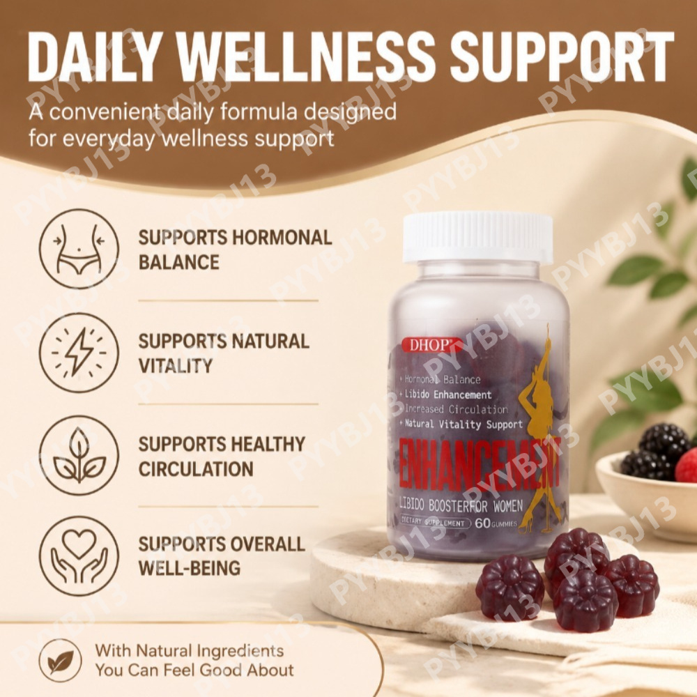DHOP Maca Ashwagandha Gummies  - Herbal Wellness Formula review and price