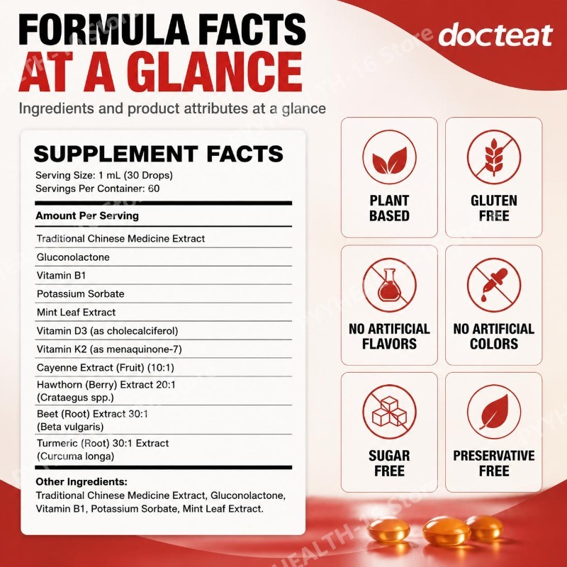 Docteat Vitamin K2+D3 Liquid D - Herbal Wellness Formula review and price