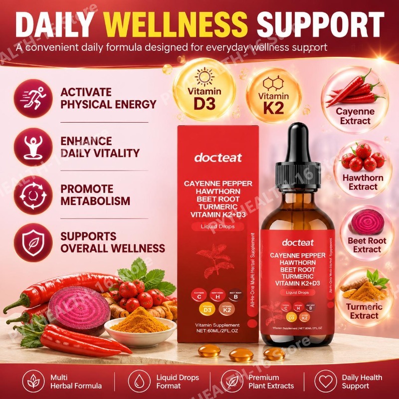 Docteat Vitamin K2+D3 Liquid D - Herbal Wellness Formula review and price