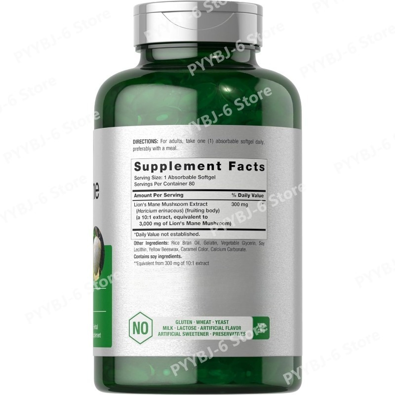Lion's Mane Mushroom Extract N - Herbal Wellness Formula review and price