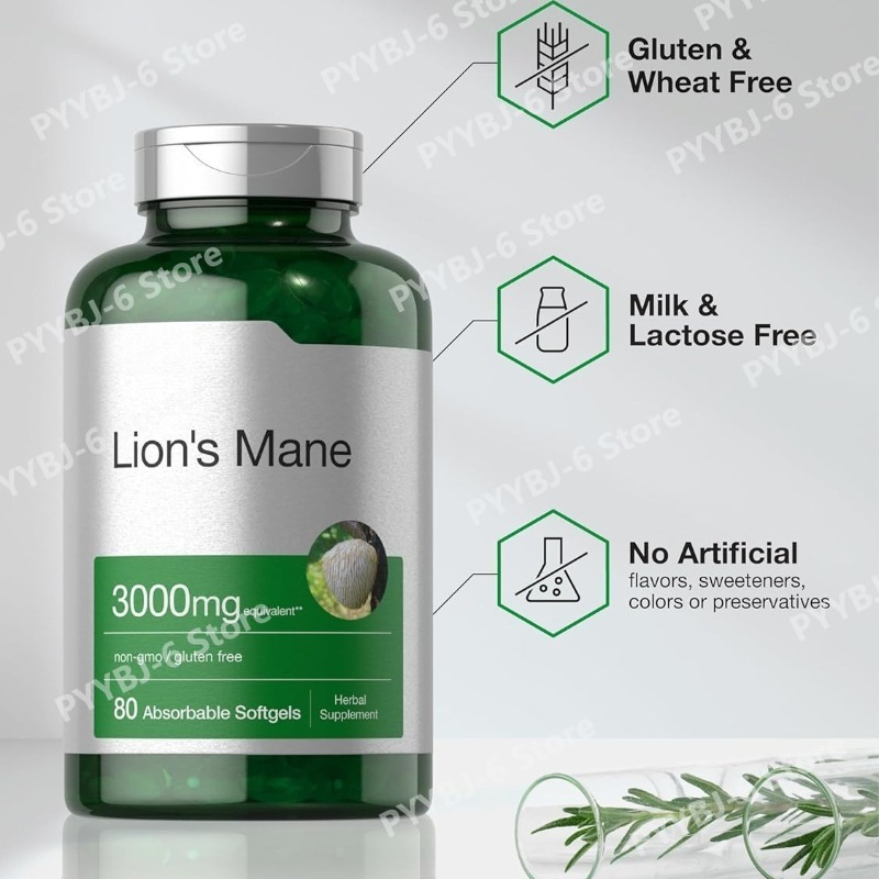 Lion's Mane Mushroom Extract N - Herbal Wellness Formula review and price